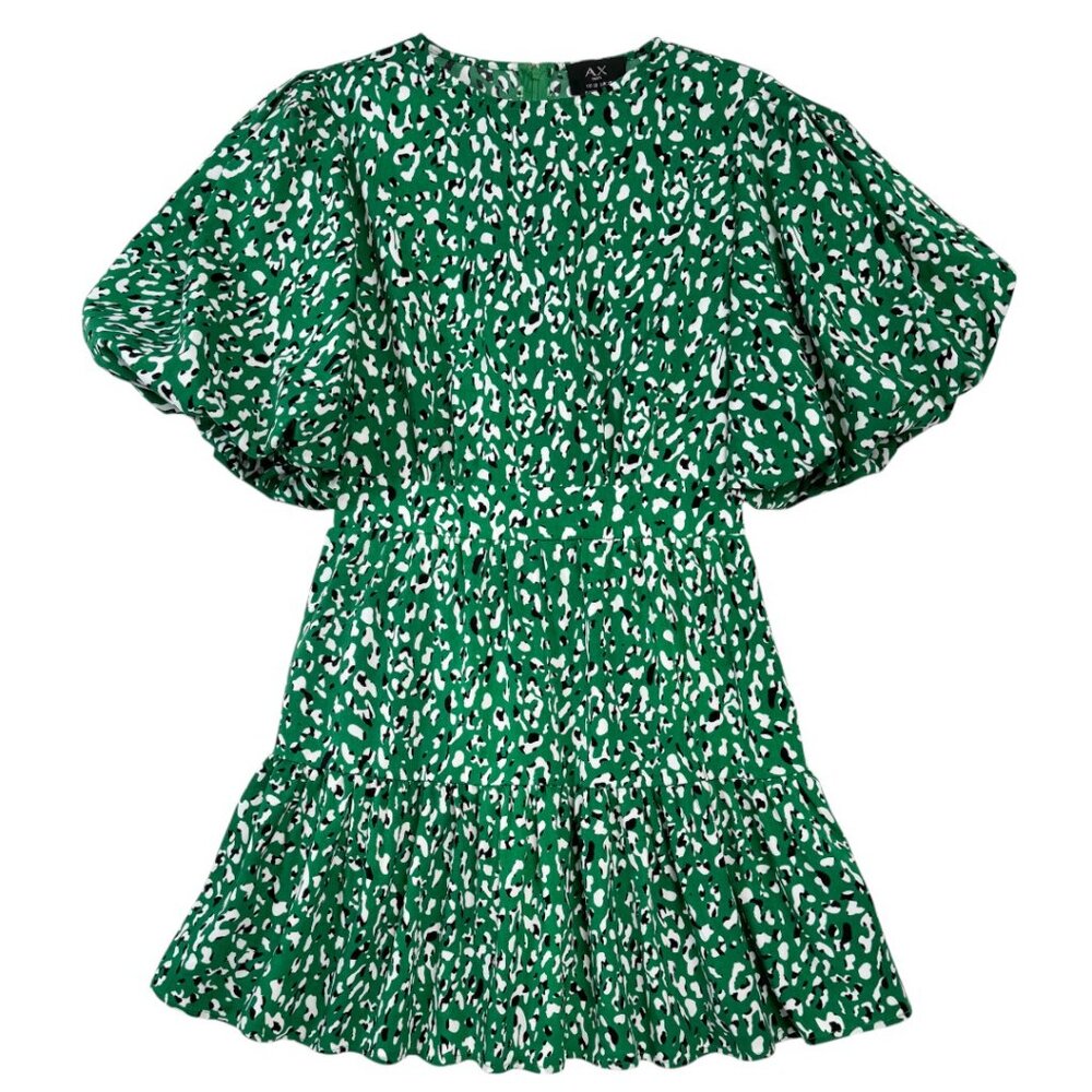 AX PARIS FLIRTY PRINT MINI DRESS FRENCH GIRL ROMANTIC 12